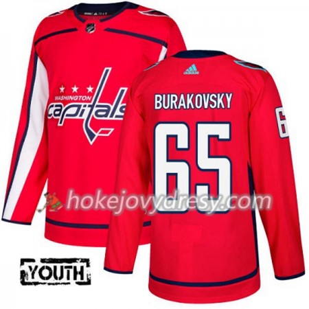 Dětské Hokejový Dres Washington Capitals Andre Burakovsky 65 Červená 2017-2018 Adidas Authentic
